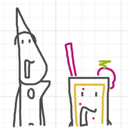 A panel from Ready Oar Knot, episode three of the Board Boards object show by Furretwalk/WalkingFurret.